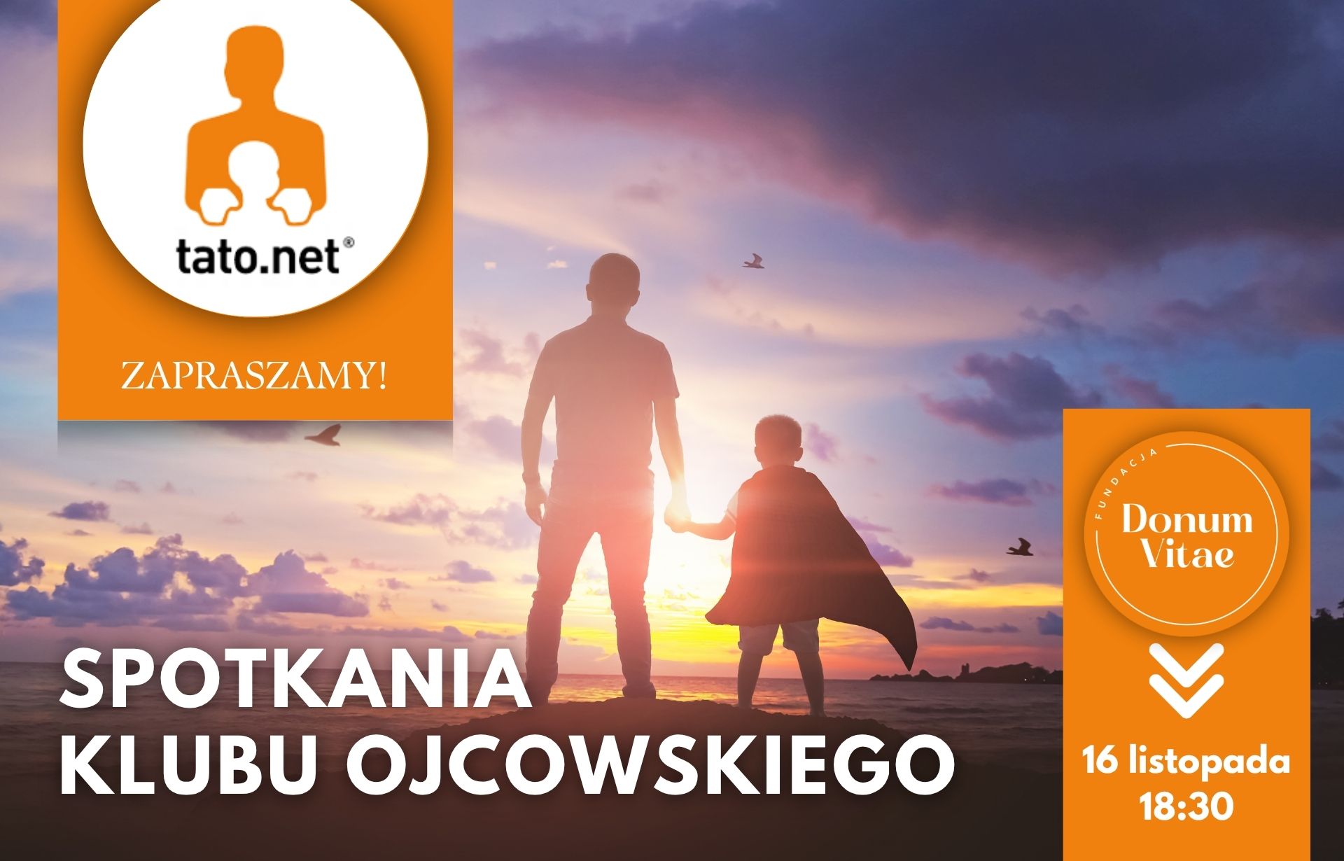 Klub Ojcowski Tato.net w Fundacji Donum Vitae