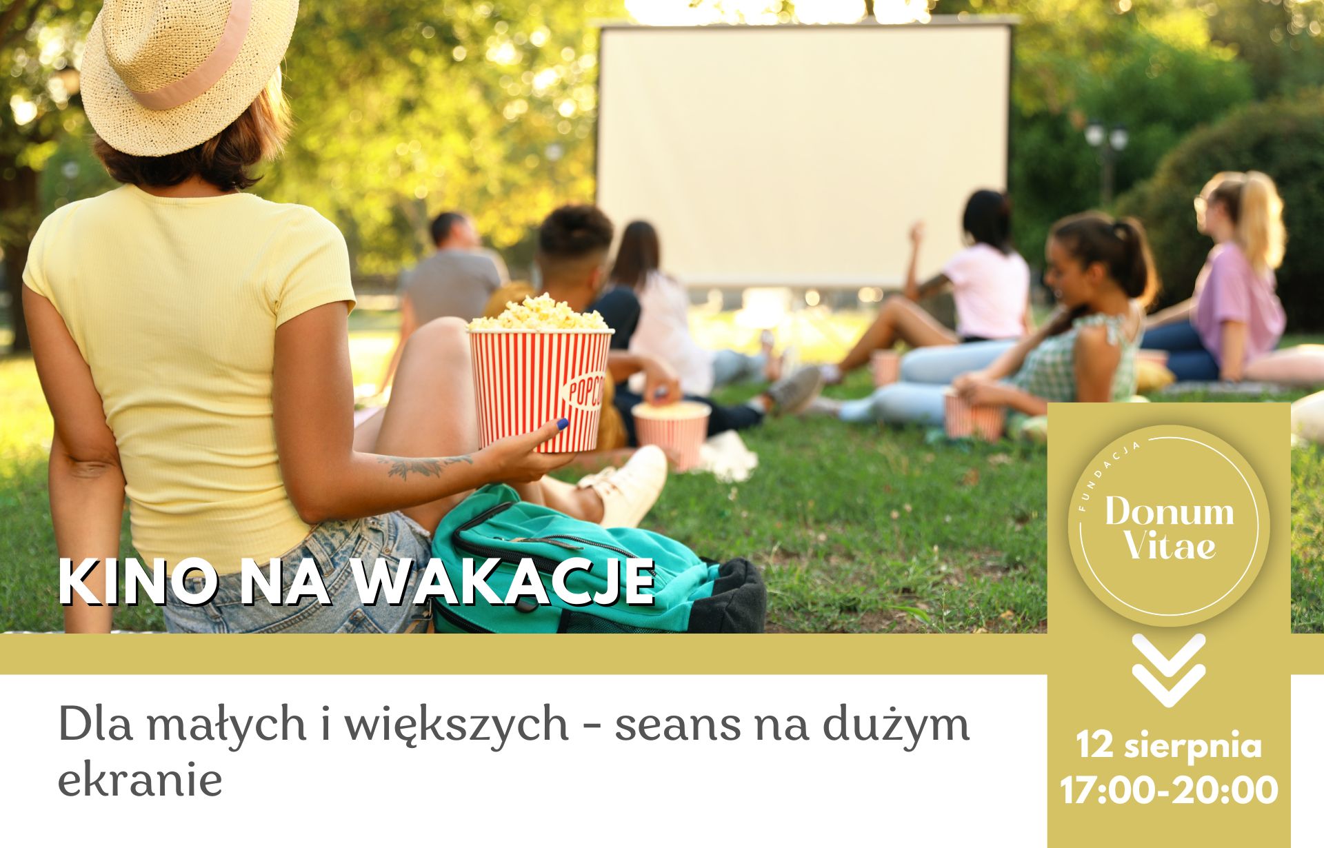 Kino na wakacje - seans filmowy dla małych i dużych